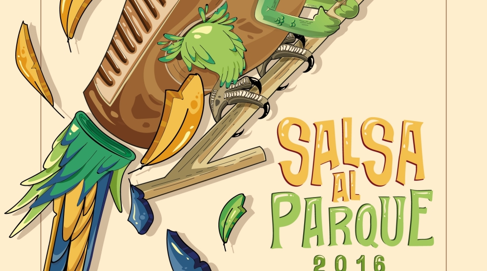 Afiche Salsa al Parque 2016